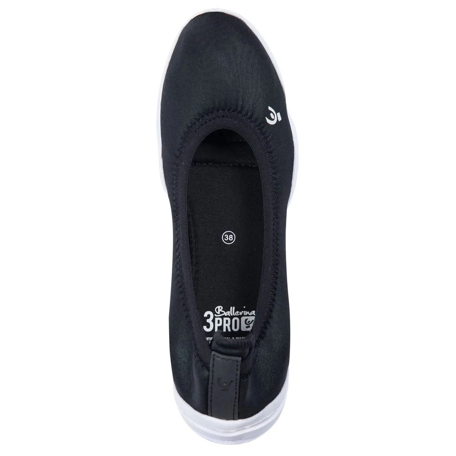 3Pro Ballerina Heels Shoes - Spotted Black - Image 7