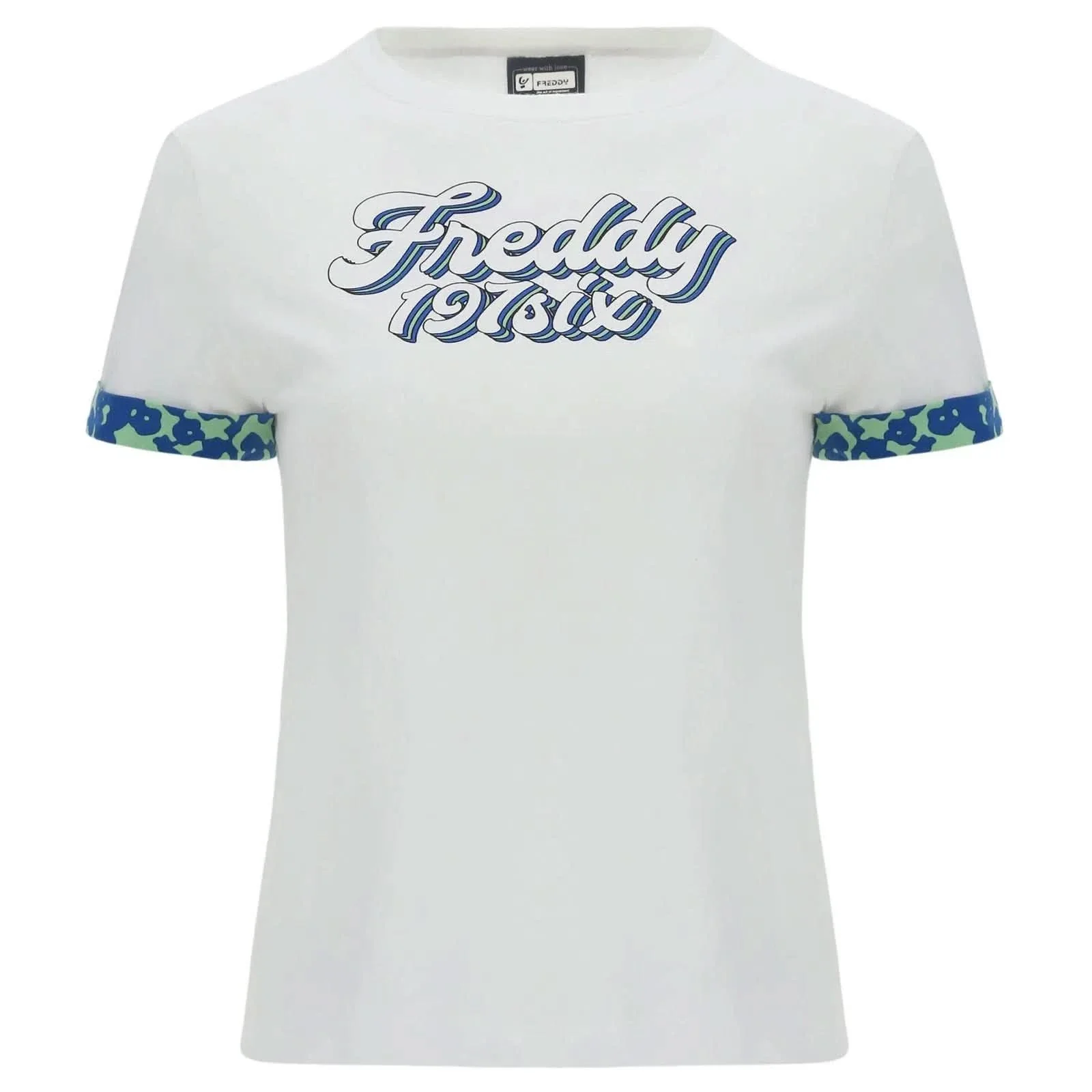 Crew Neck T Shirt - White - Image 4