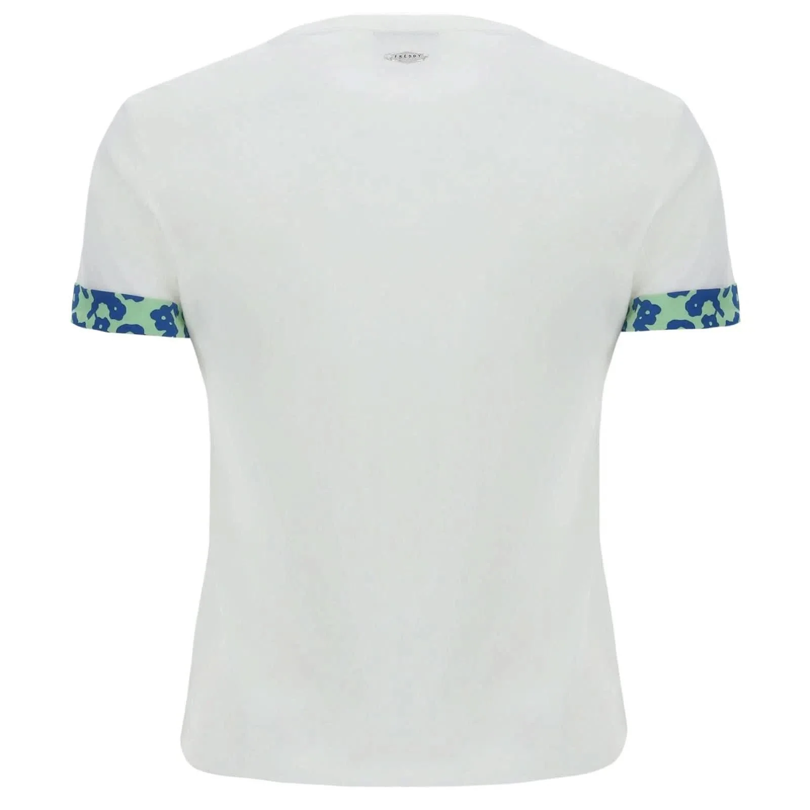 Crew Neck T Shirt - White - Image 5