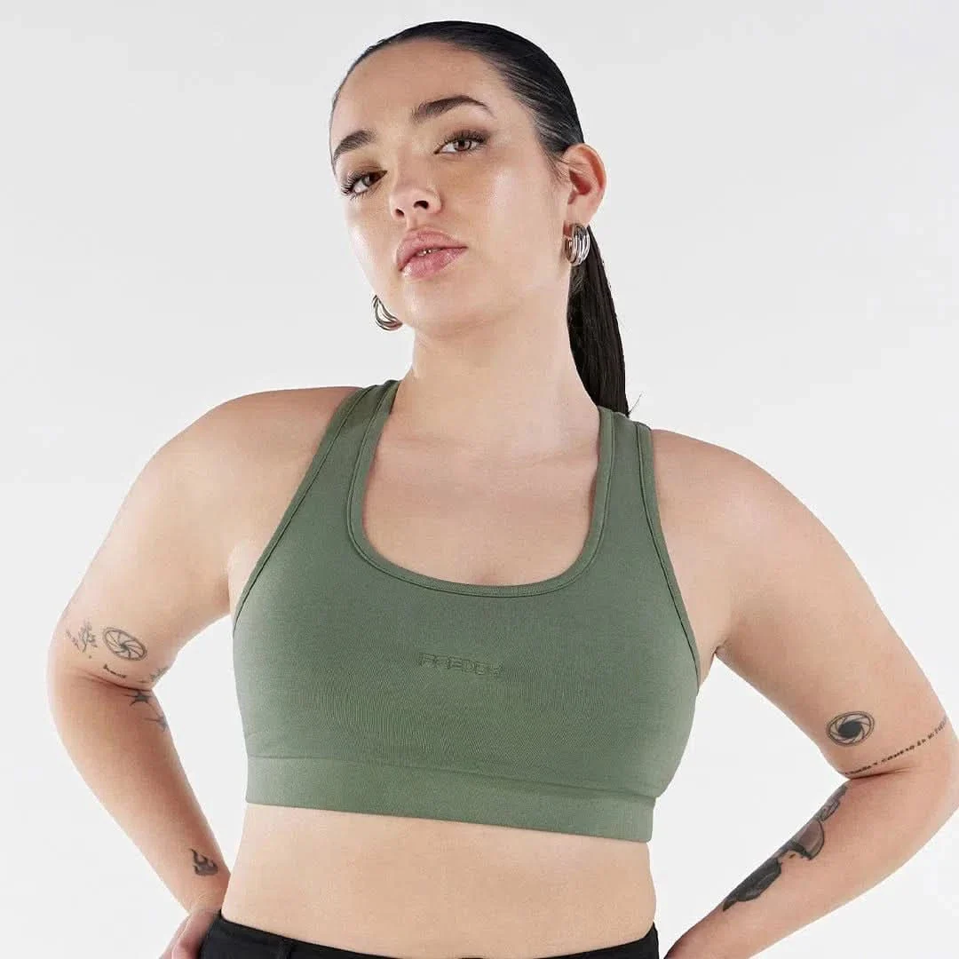 Crop Top - Military Green - Image 5