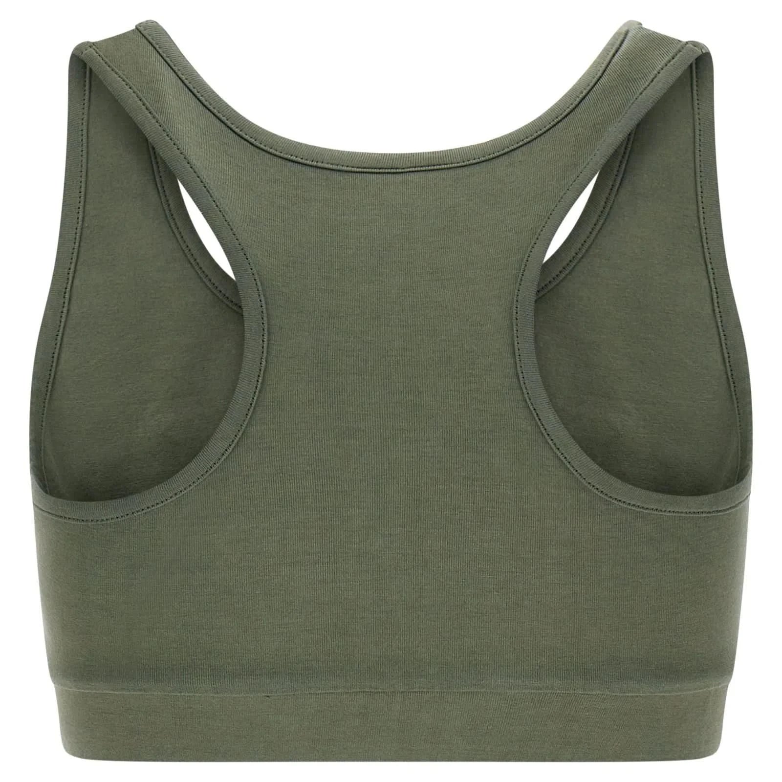 Crop Top - Military Green - Image 7