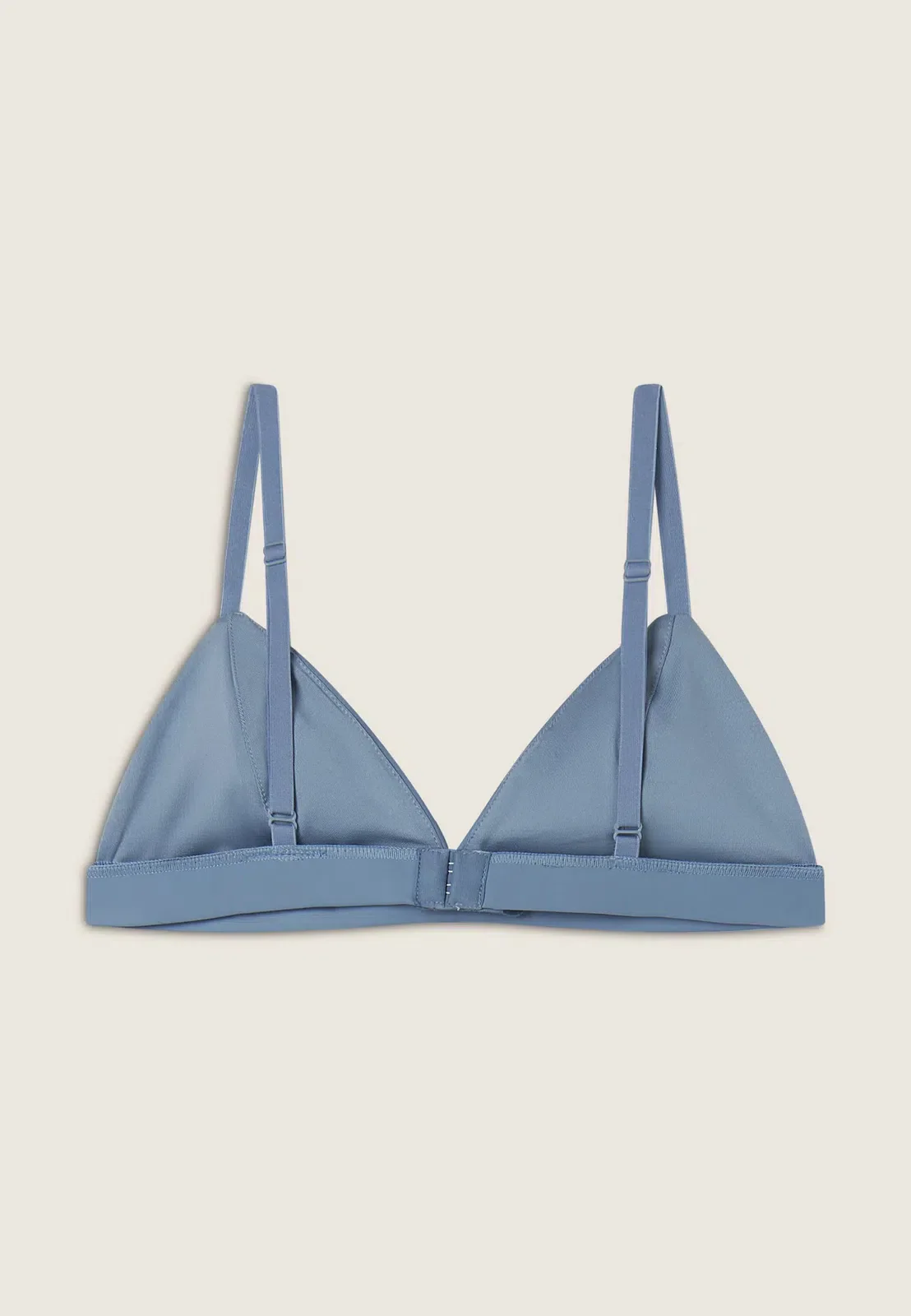 Faux Leather Bralette - Baby Blue - Image 5