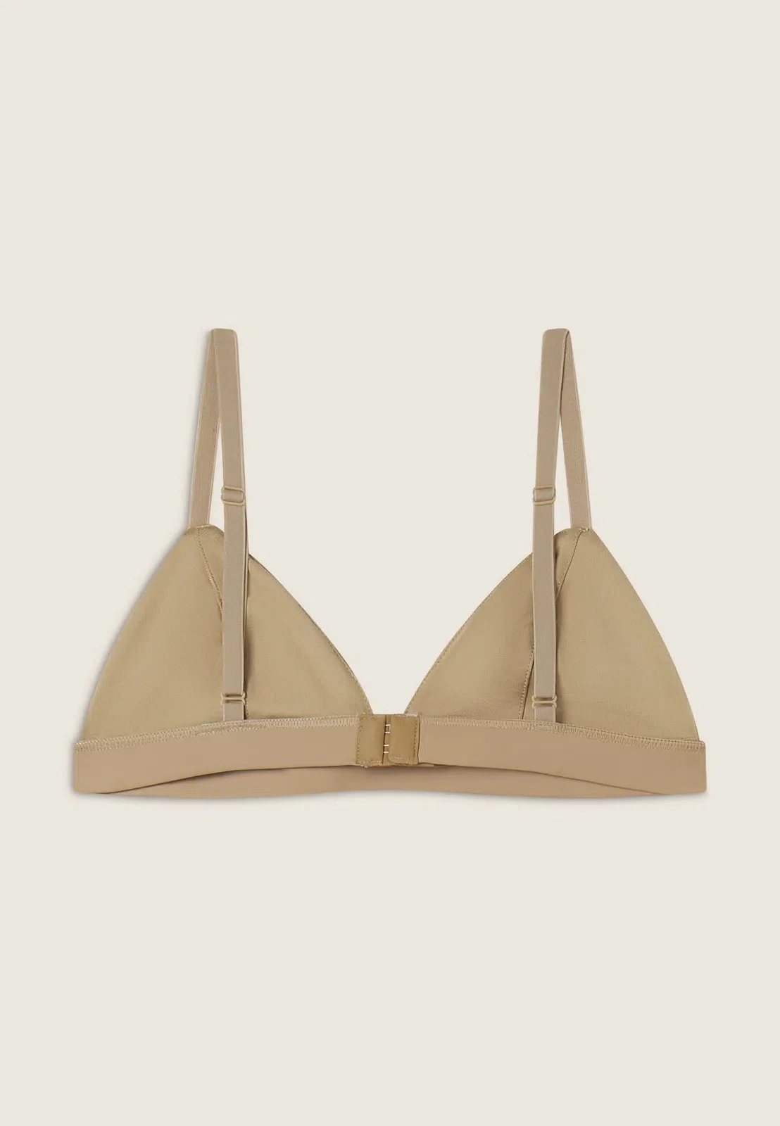 Faux Leather Bralette - Sand - Image 4