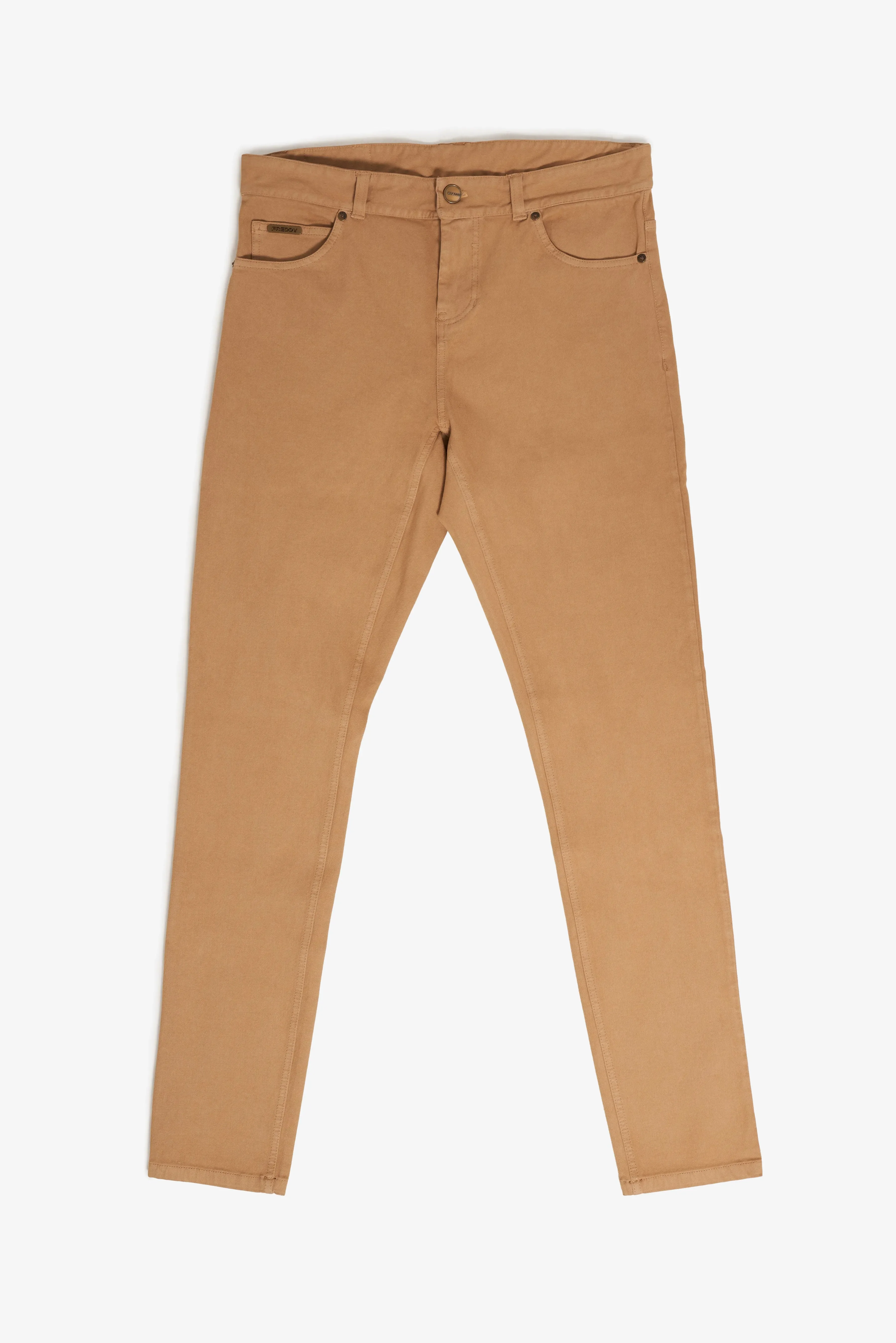 Freddy Men’s Jeans - Desert Tan with Tan Stitching - Image 9