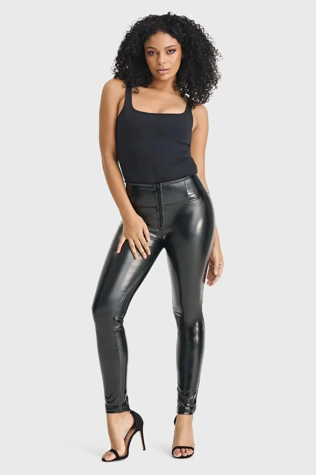 WRUP Latex - High Waisted - Full Length - Black - Image 10