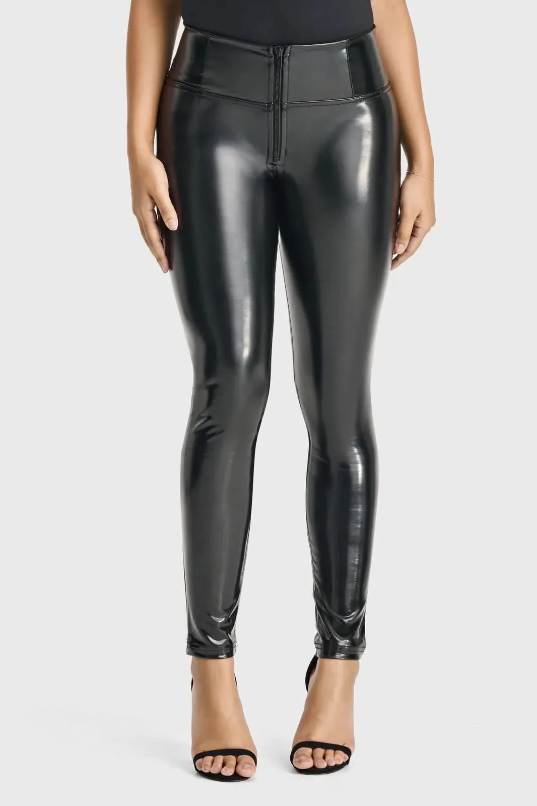 WRUP Latex - High Waisted - Full Length - Black - Image 8