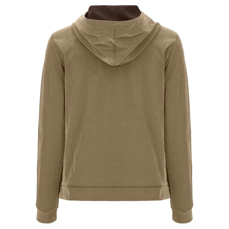 Hood Zipper Jacket - Gold - Image 6