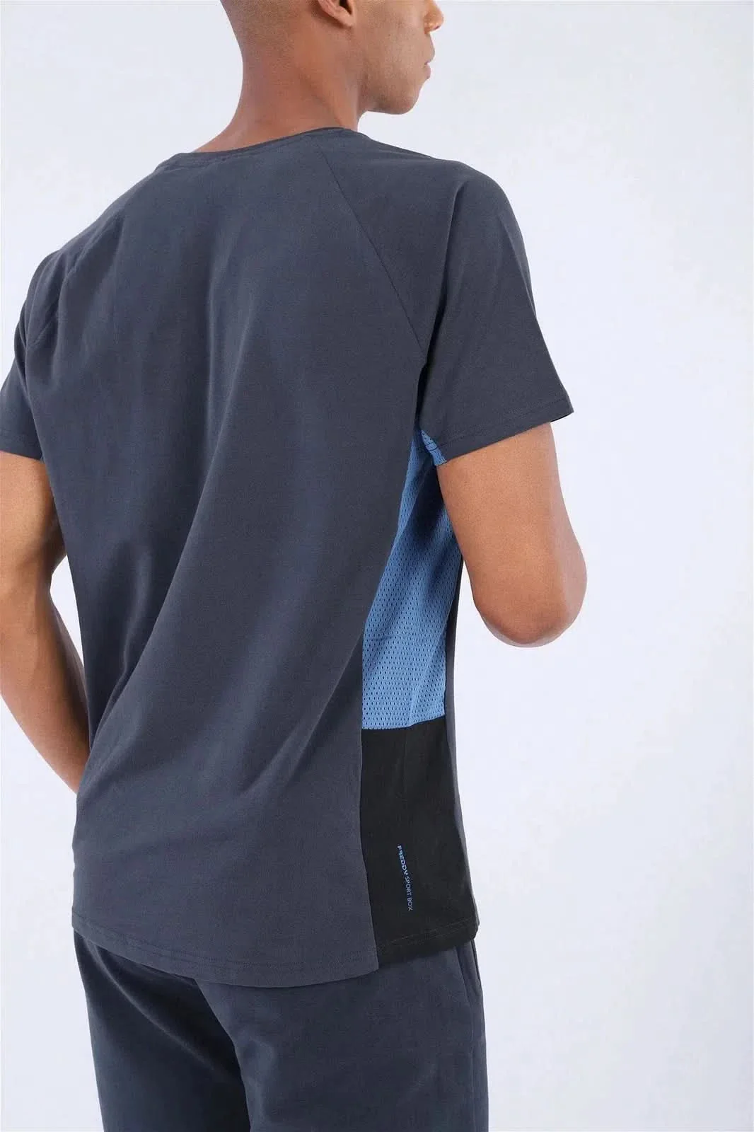 Mens T Shirt - Navy Blue - Image 3