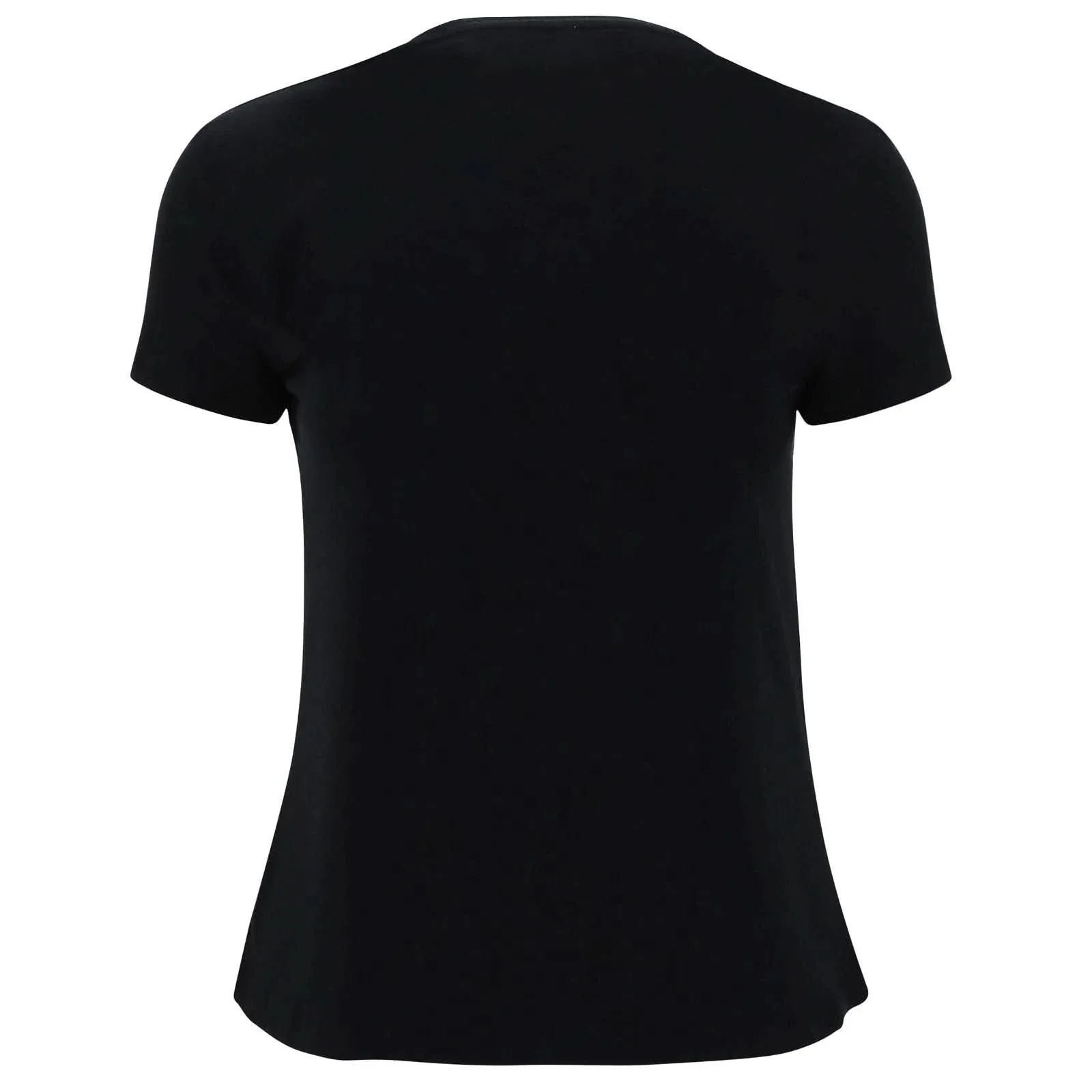 T Shirt with Snake print panel - Black - Image 5