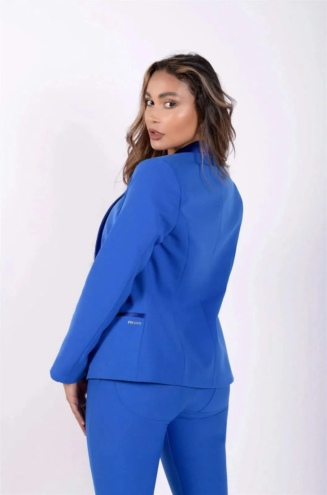 Made In Italy Suit Blazer - Blue - Image 4