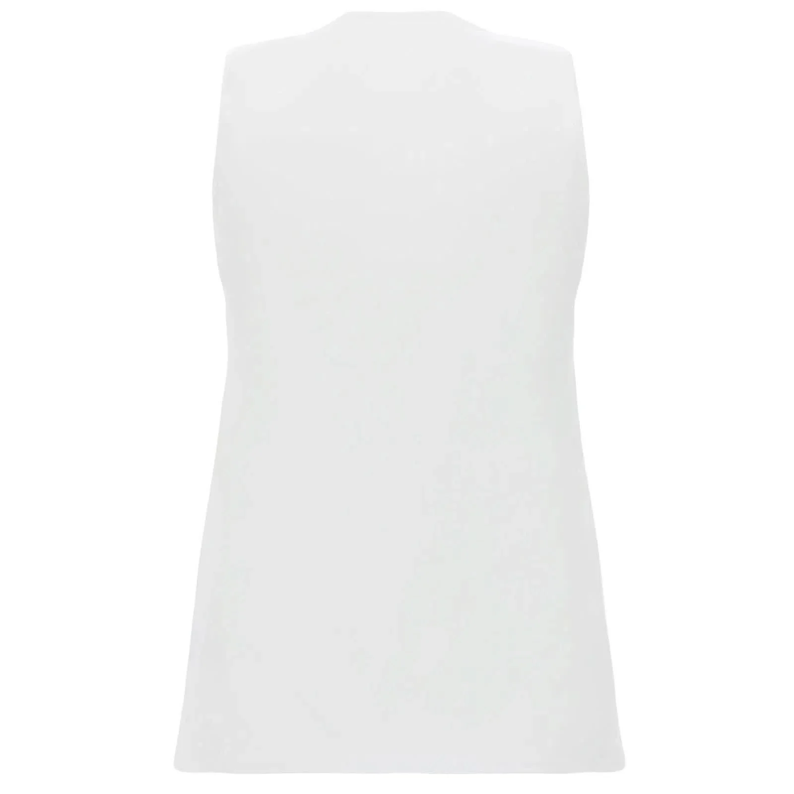 Tank top with bead details - White - Image 5