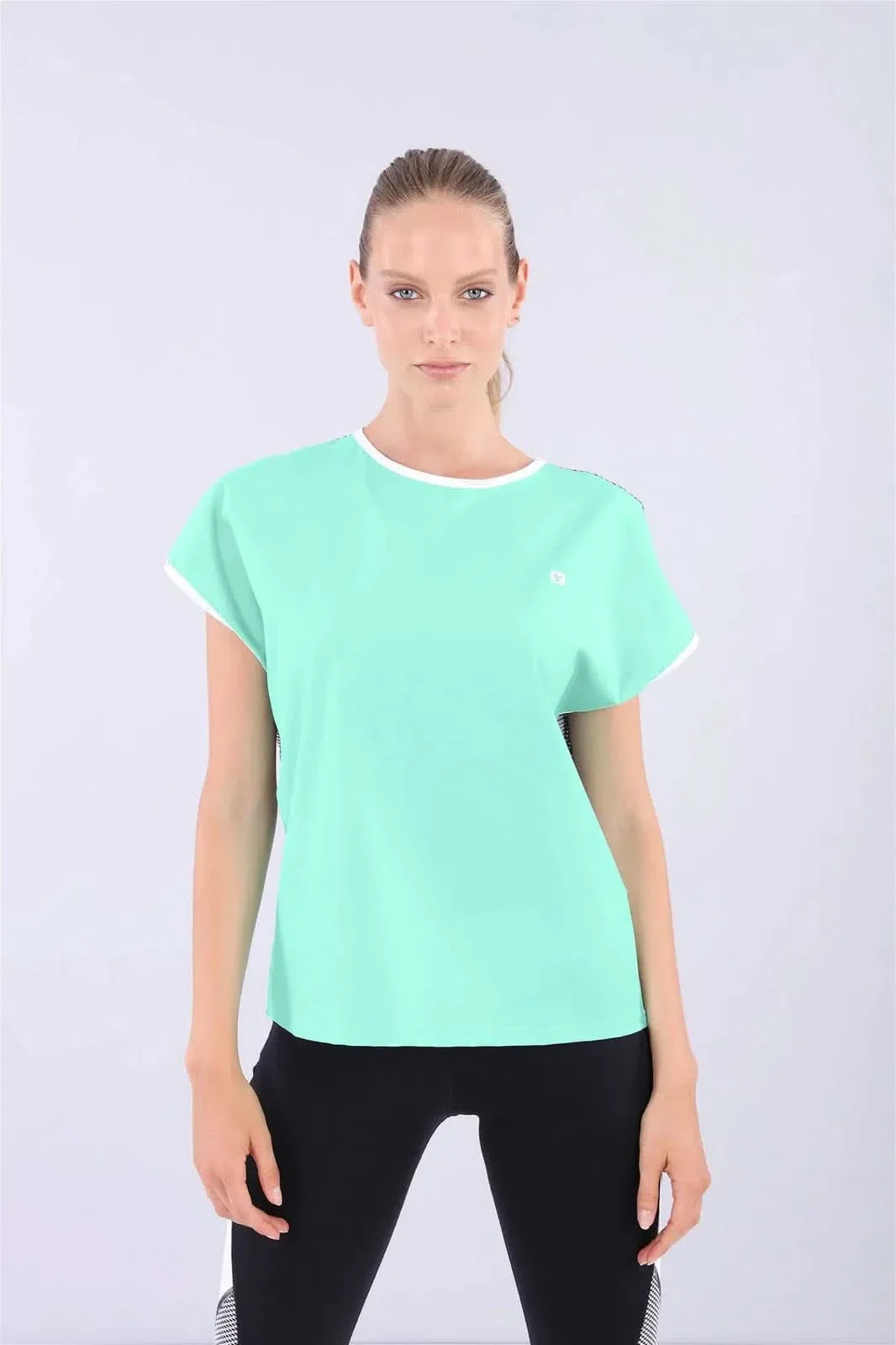 Ecological Fabric Yoga T-Shirt - Mint - Image 3