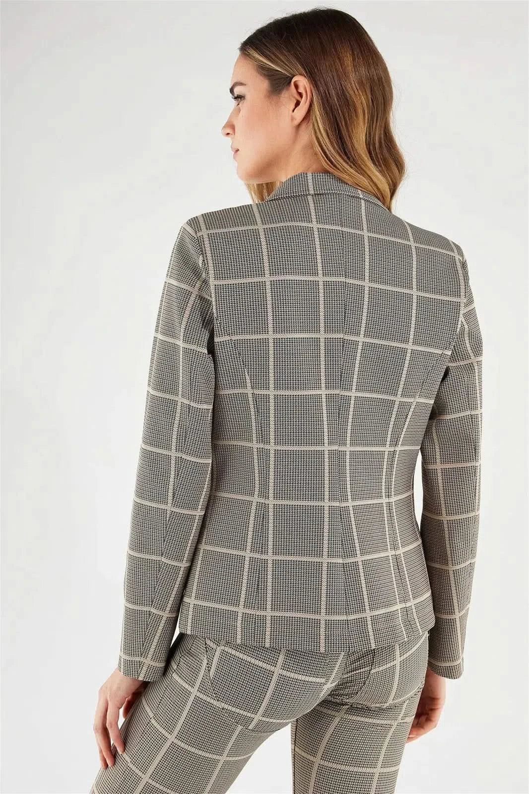 Women's Blazer - Plaid - Image 3