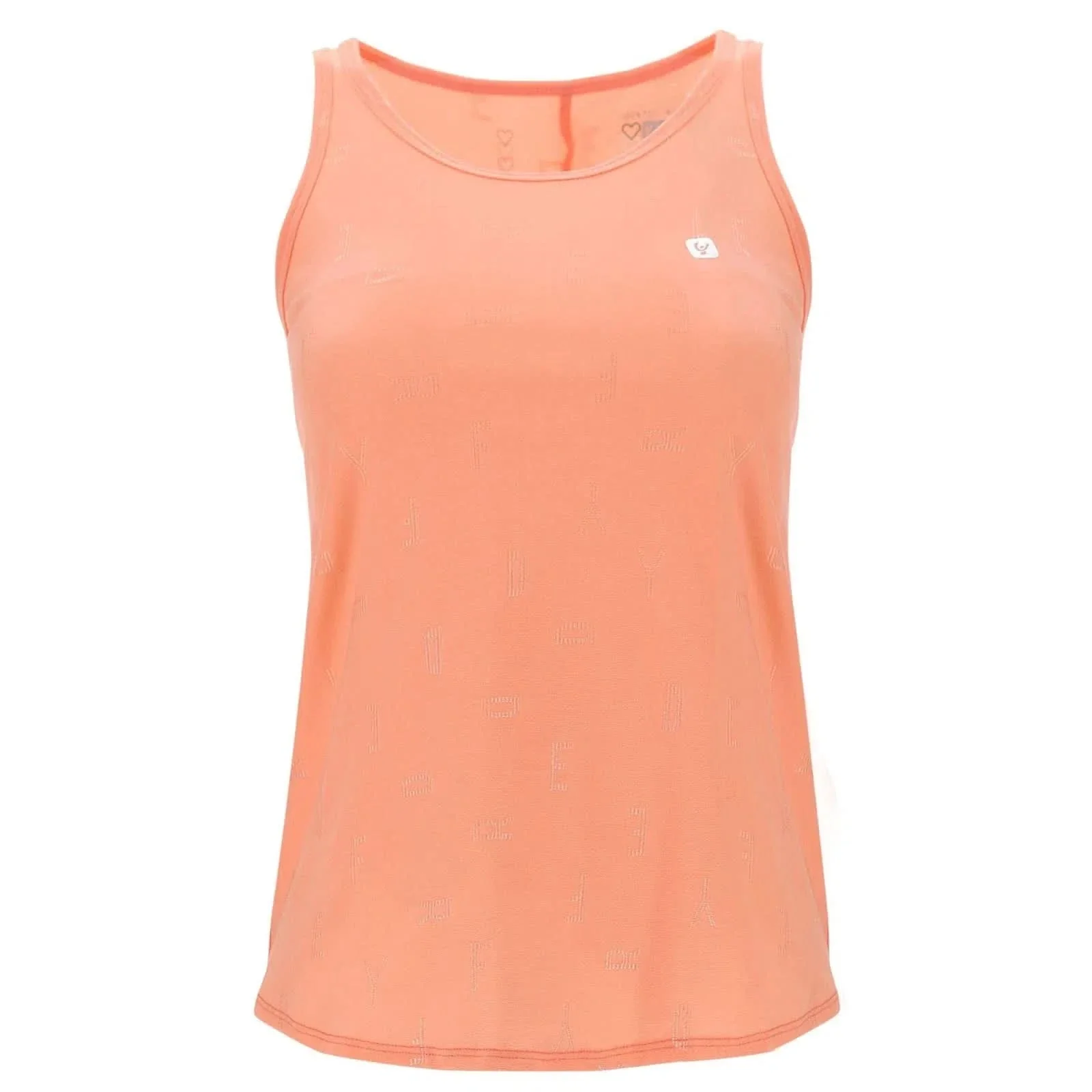 Yoga Gathered Tank - Peach - Image 4