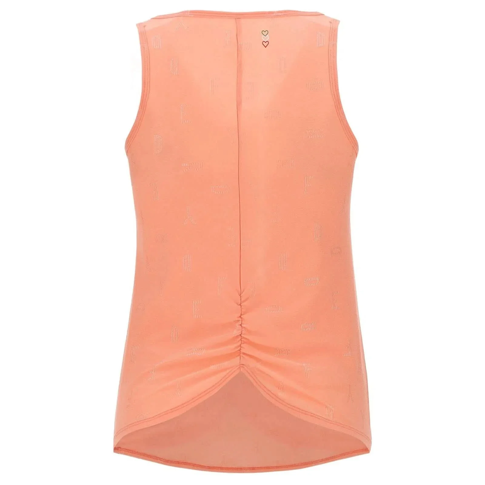 Yoga Gathered Tank - Peach - Image 5