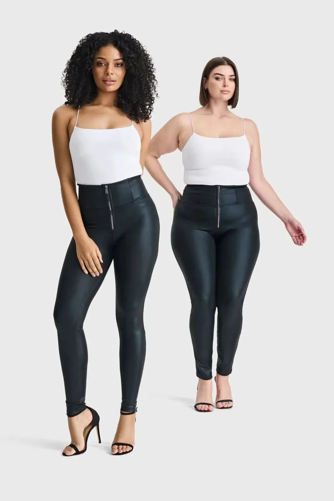 WRUP Luxe Shimmer - Super High Waisted - Full Length - Black - Image 7