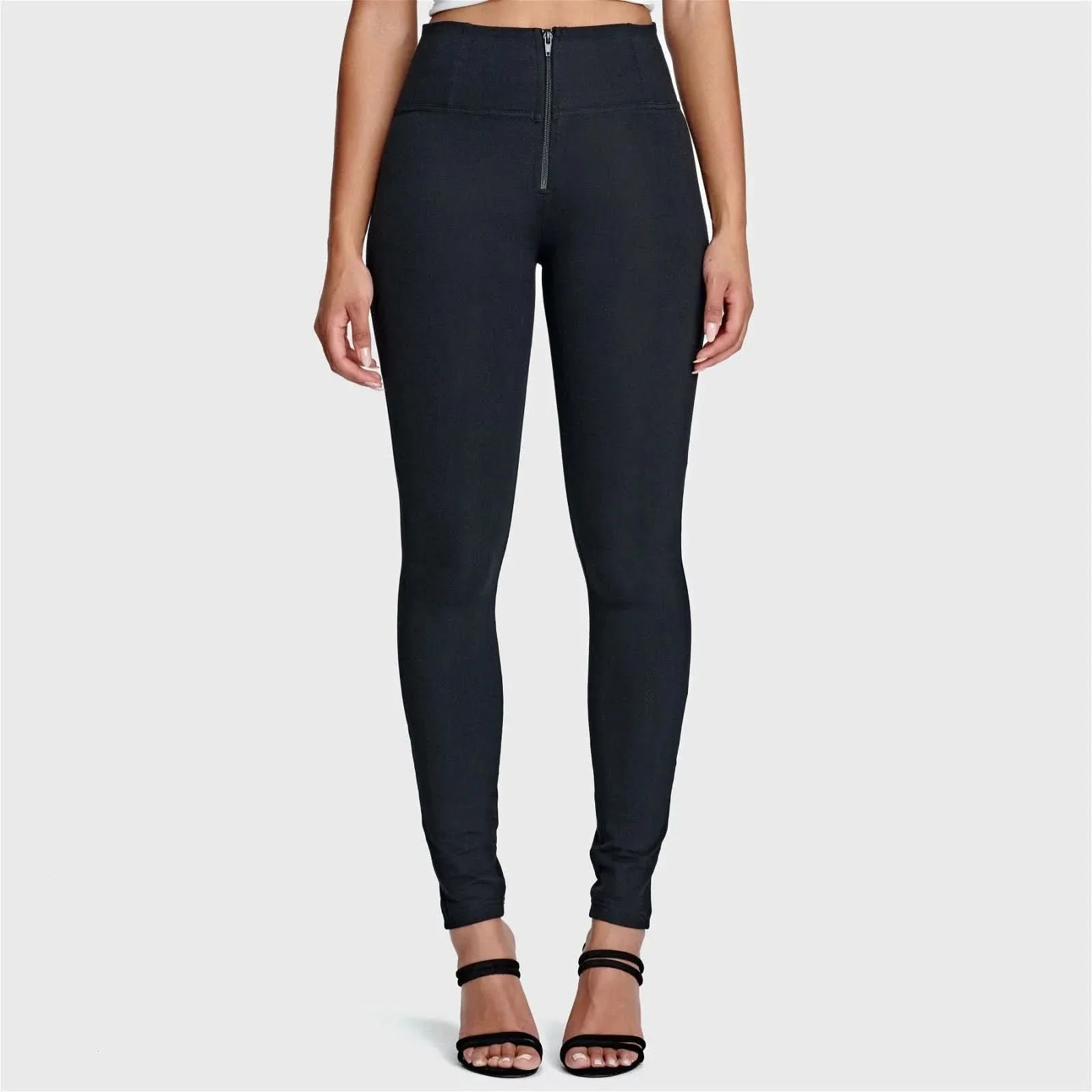 WRUP Fashion - High Waisted - Full Length - Black - Image 7