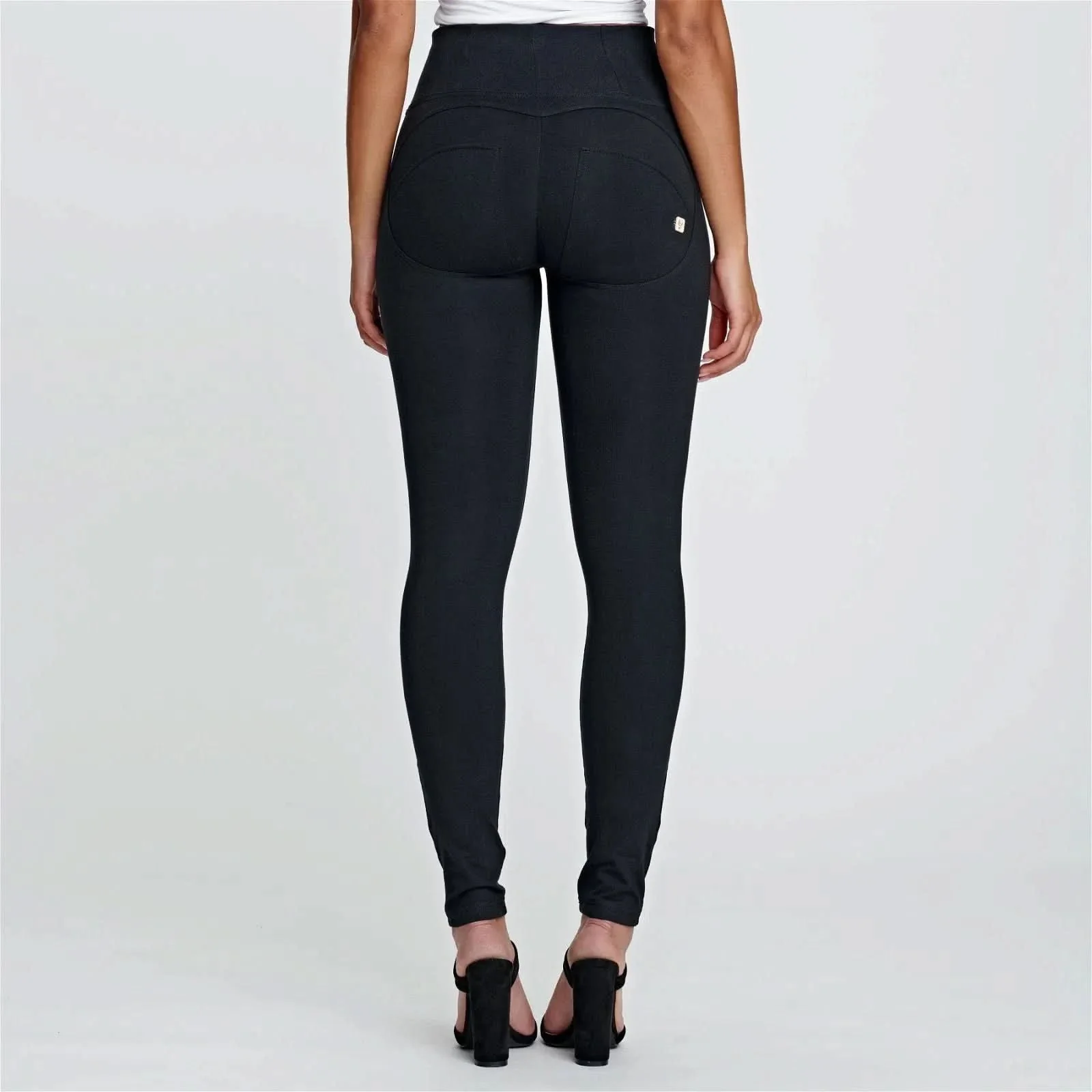 WRUP Fashion - High Waisted - Full Length - Black - Image 8
