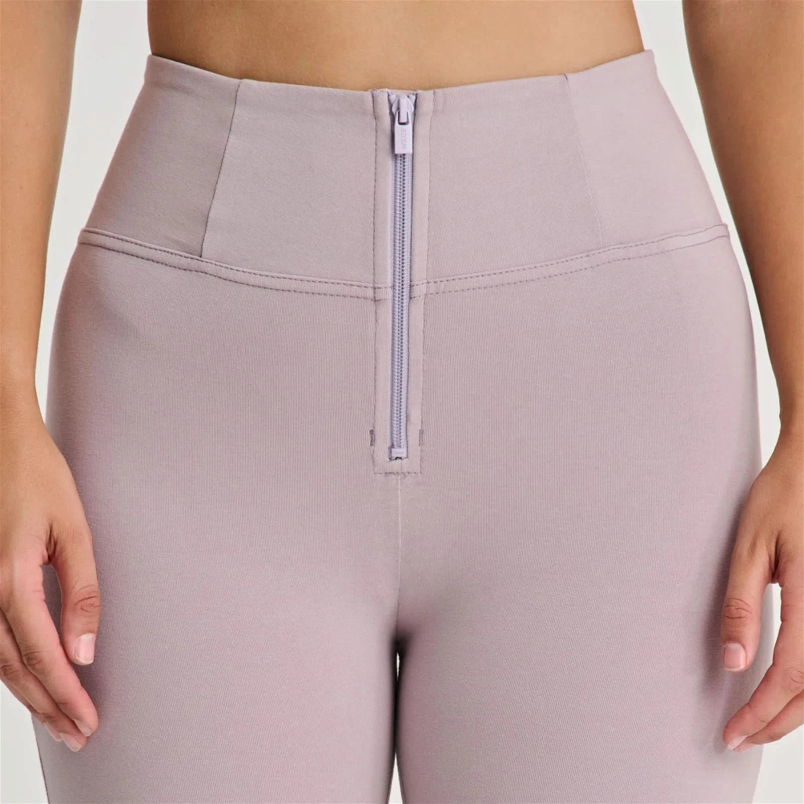 WRUP Fashion - High Waisted - Full Length - Light Grey - Image 4