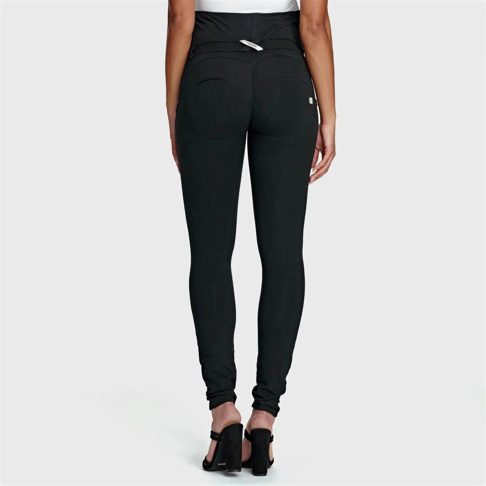 WRUP Maternity Fashion - Full Length - Black - Image 4
