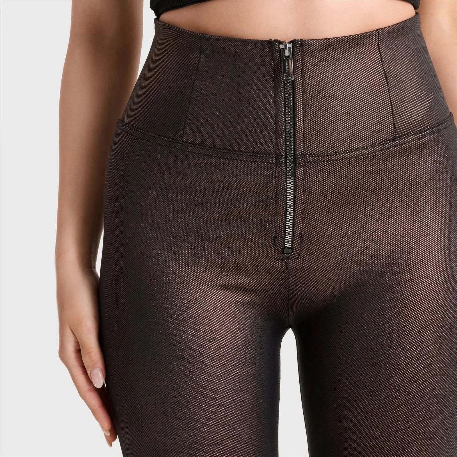 WRUP Luxe Shimmer - Super High Waisted - Full Length - Bronze - Image 7