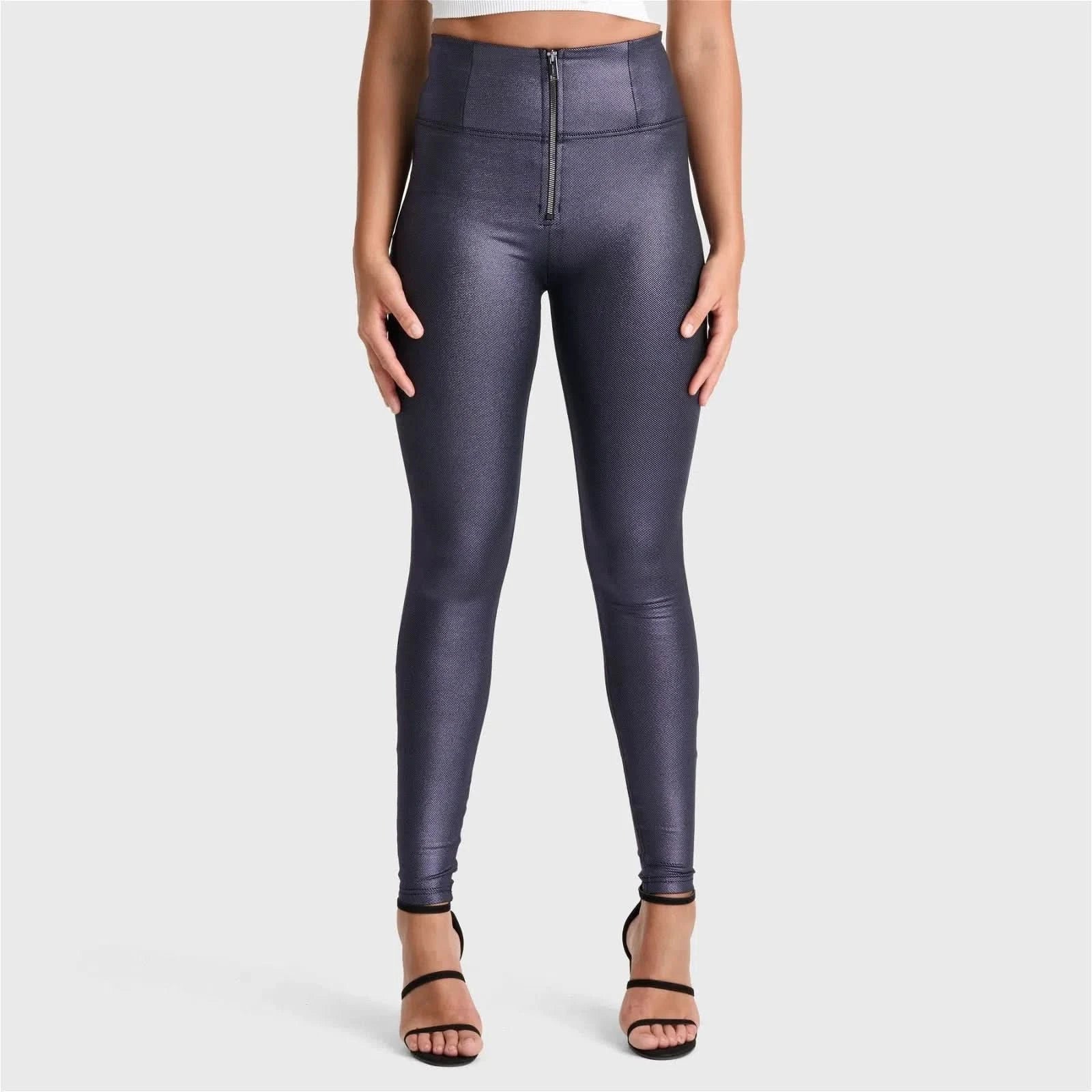 WRUP Luxe Shimmer- Super High Waisted - Full Length - Ultra Violet - Image 6