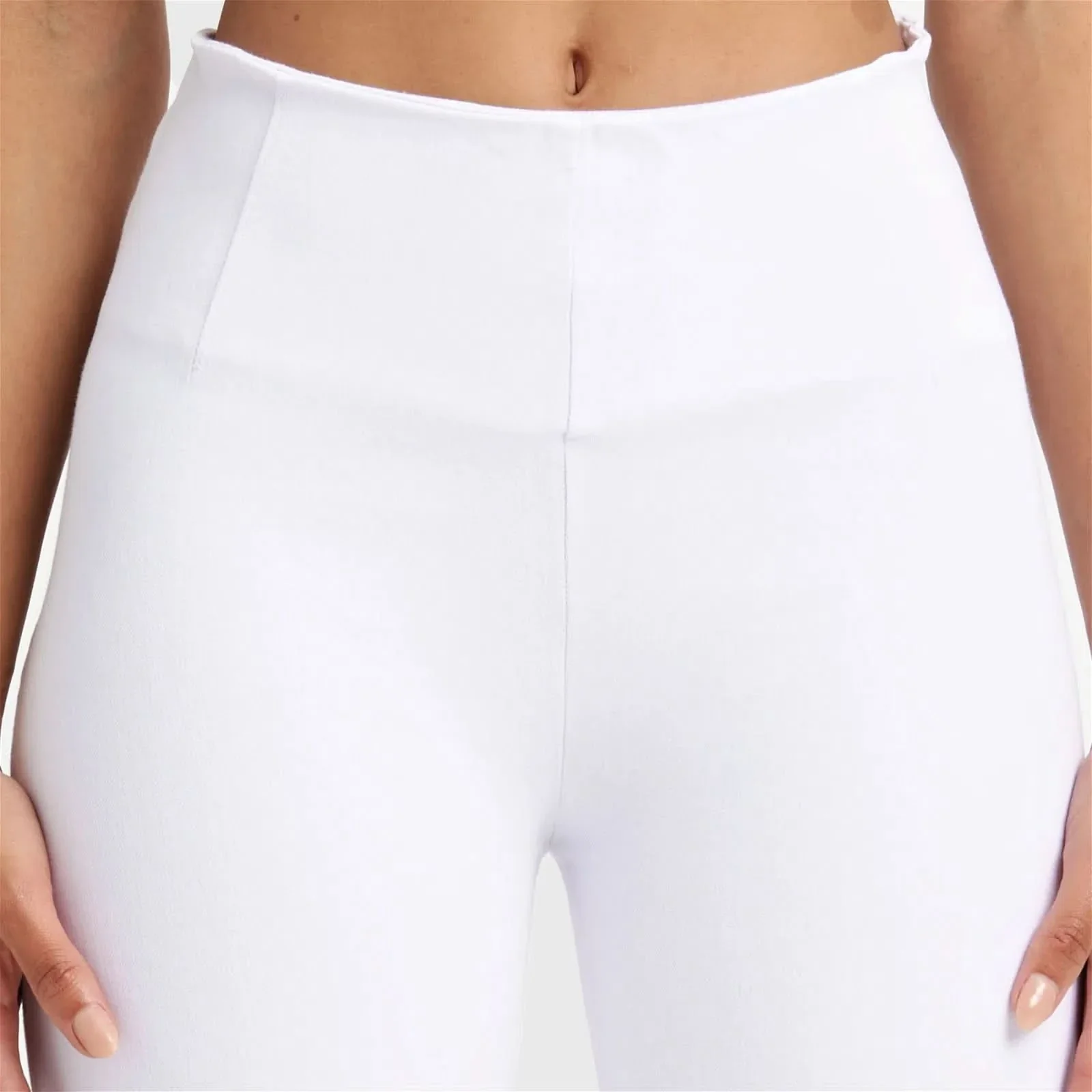 WRUP SNUG Jeans - High Waisted - Flare - White - Image 9