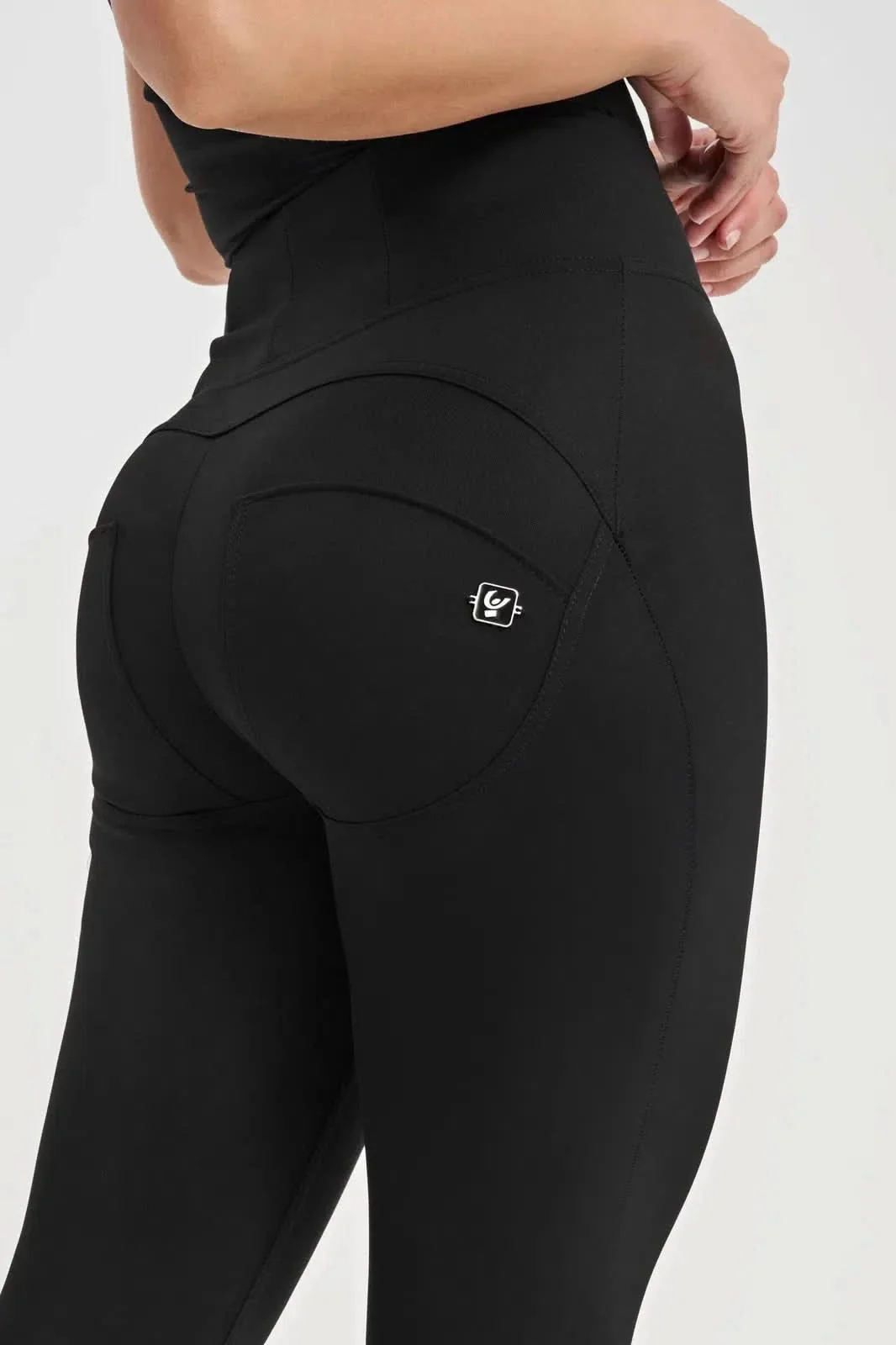 WRUP Thick Layered Diwo Pro - High Waisted - Full Length - Black - Image 7
