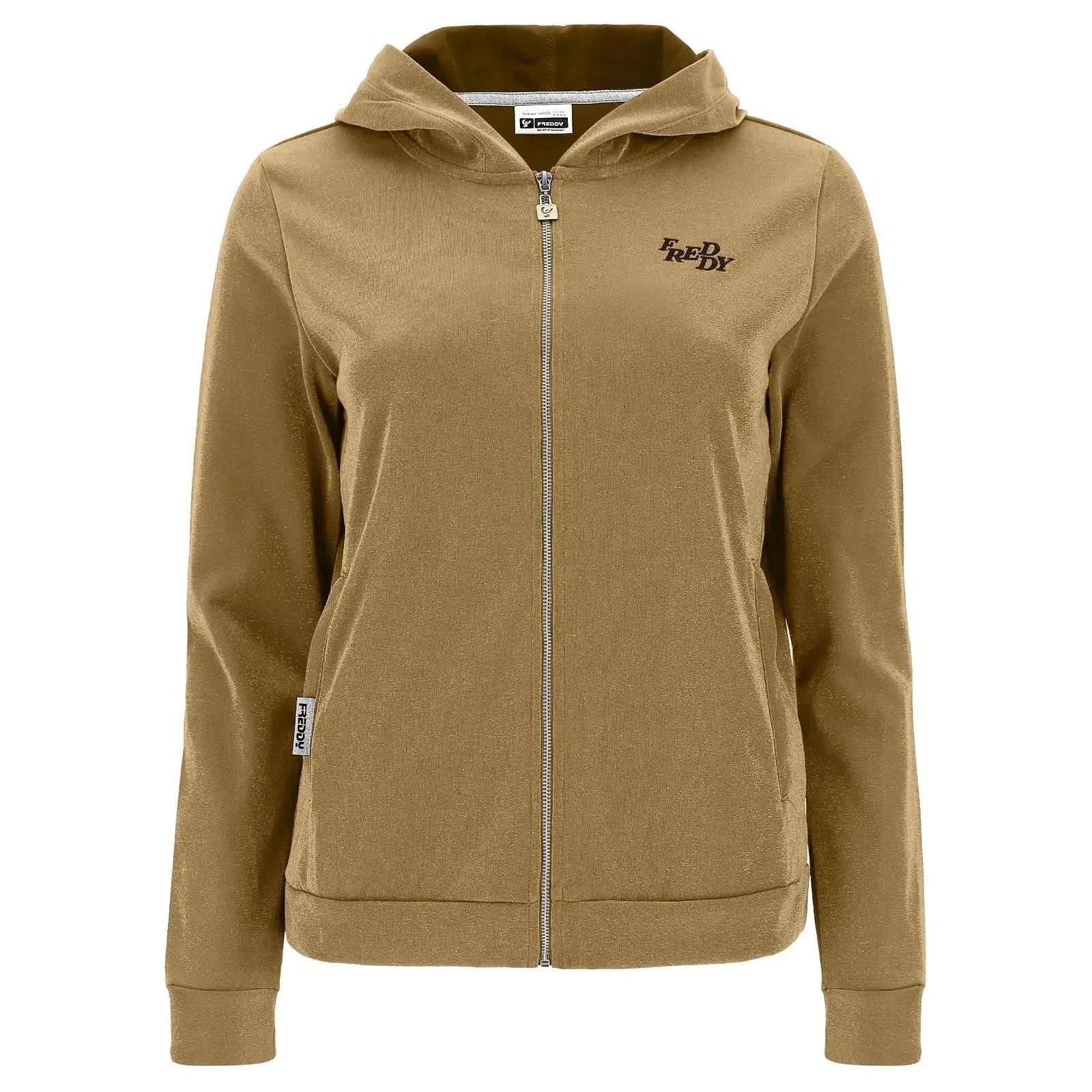 WRUP Tracksuit with Lurex Sweatshirt - Mid waist - Ankle Length - Gold + Black - Image 10