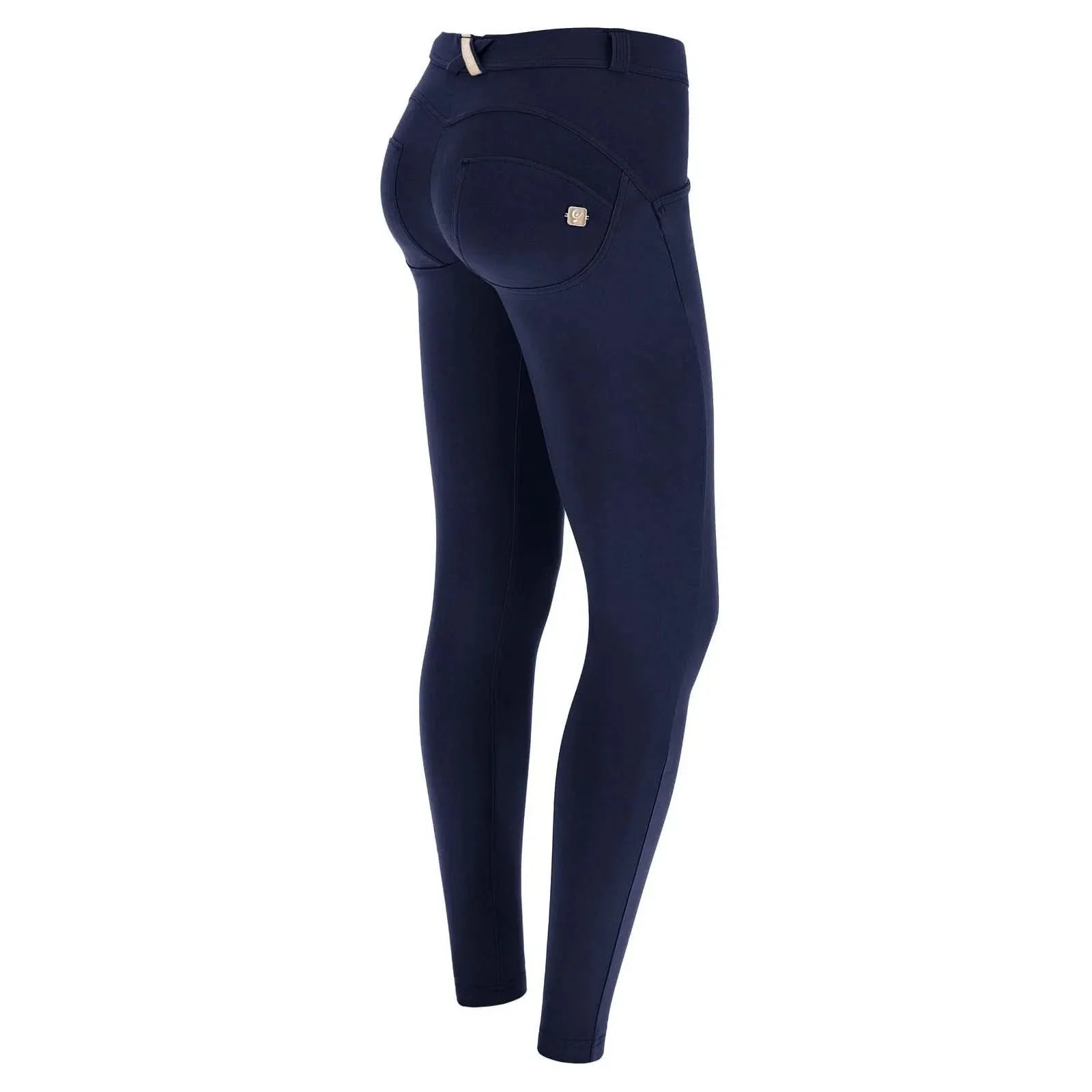 WRUP Fashion - Mid Rise - Full Length - Navy Blue - Image 5