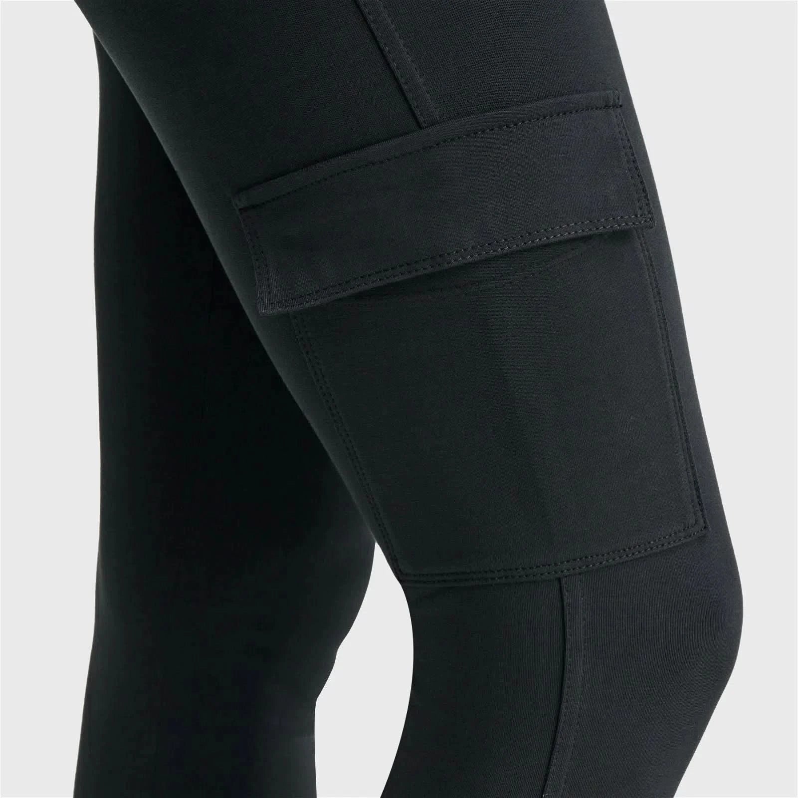 WRUP Cargo Fashion - High Waisted - 7/8 Length - Black - Image 5